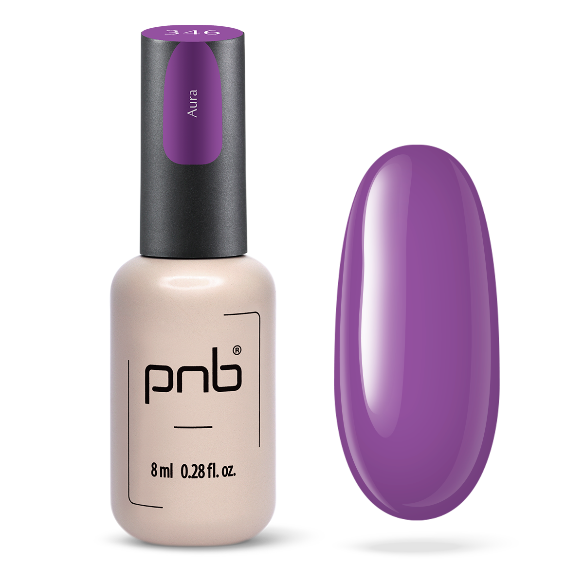PNB 346/Gel nail polish PNB 8 ml 346