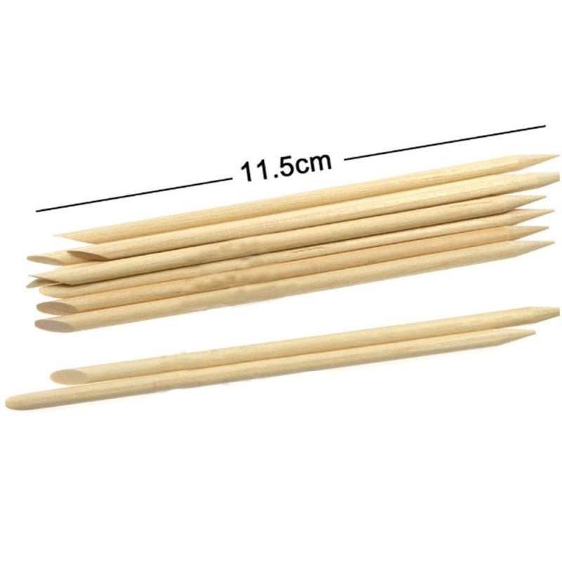 Manikür-Holzstäbchen - 100er Set