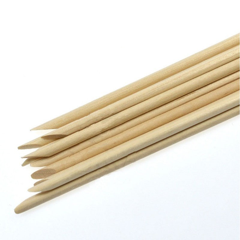 Manikür-Holzstäbchen - 100er Set