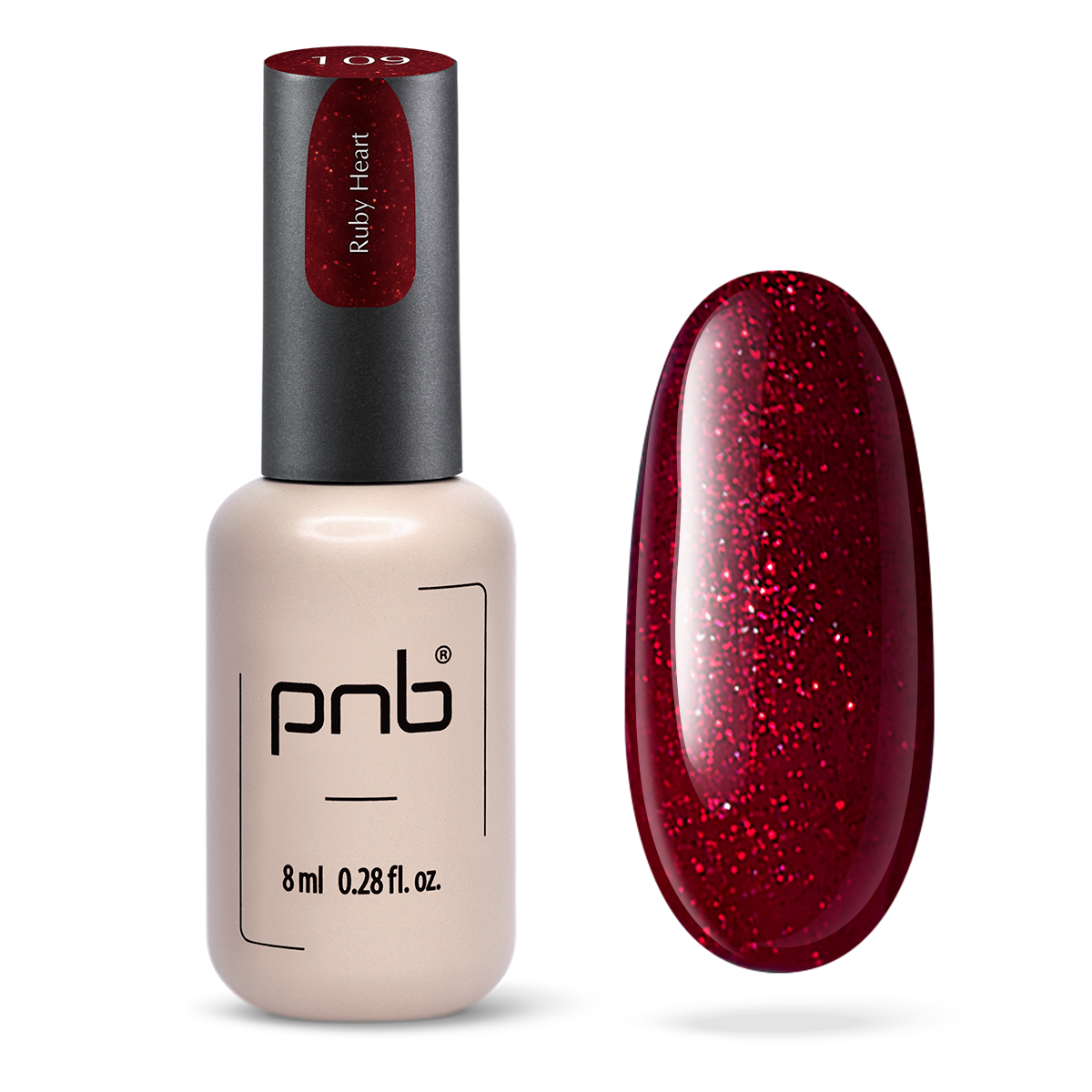PNB 109/Gel nail polish PNB 8 ml 109