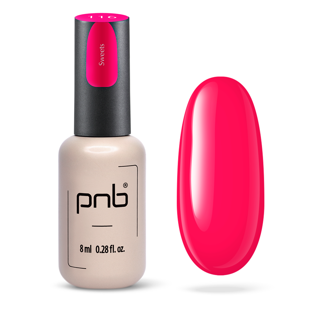 PNB 116/Gel nail polish PNB 8 ml 116