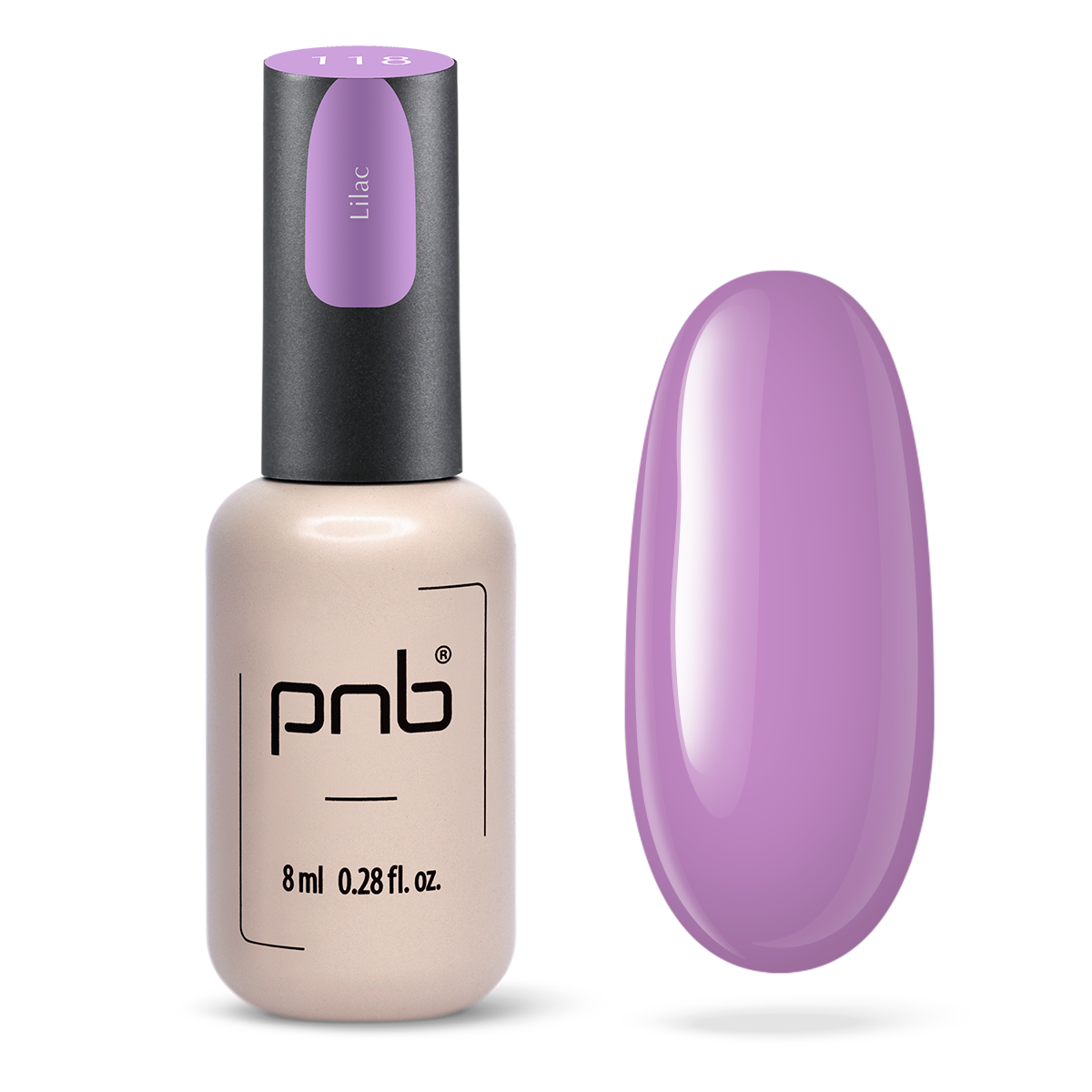 PNB 118/Gel nail polish PNB 8 ml 118