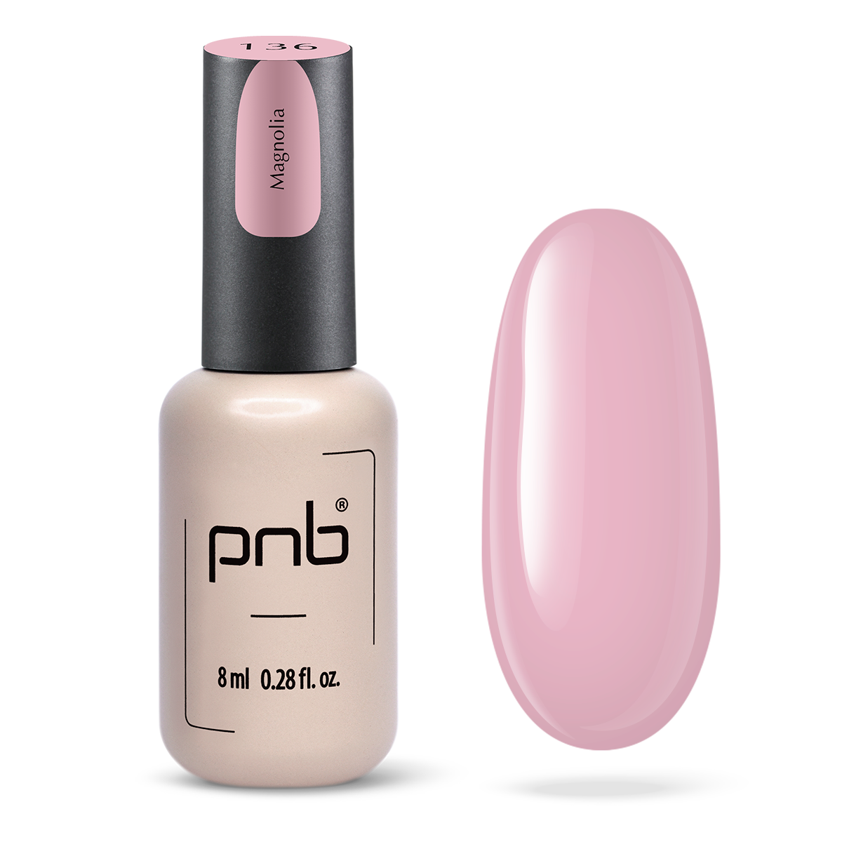 PNB 136/Gel nail polish PNB 8 ml 136