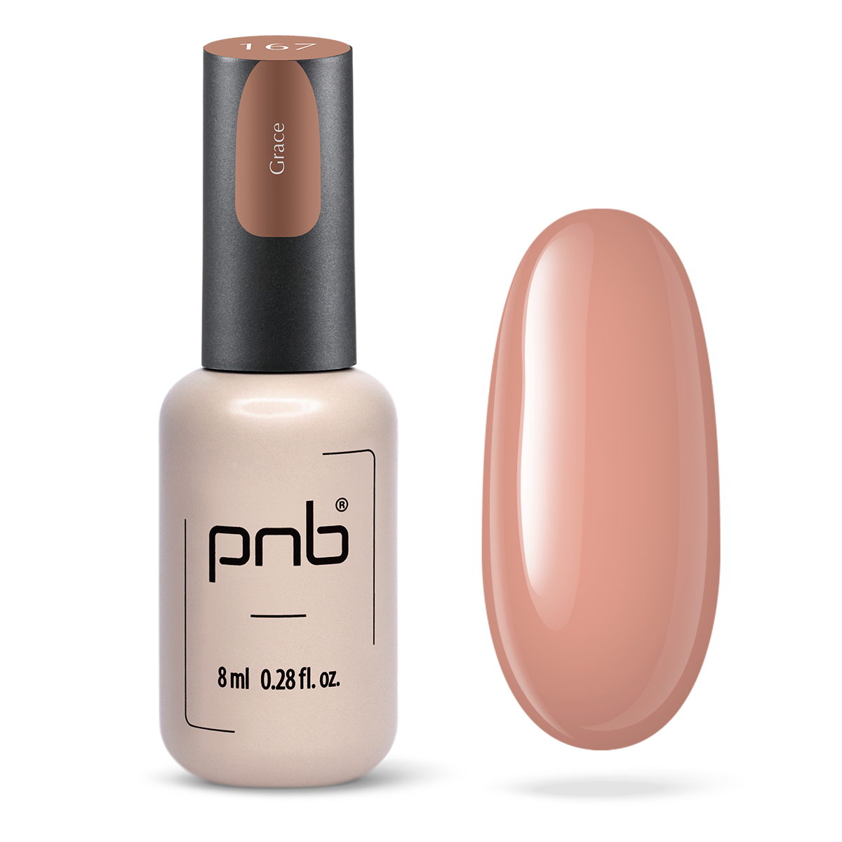 PNB 167/Gel nail polish PNB 8 ml 167