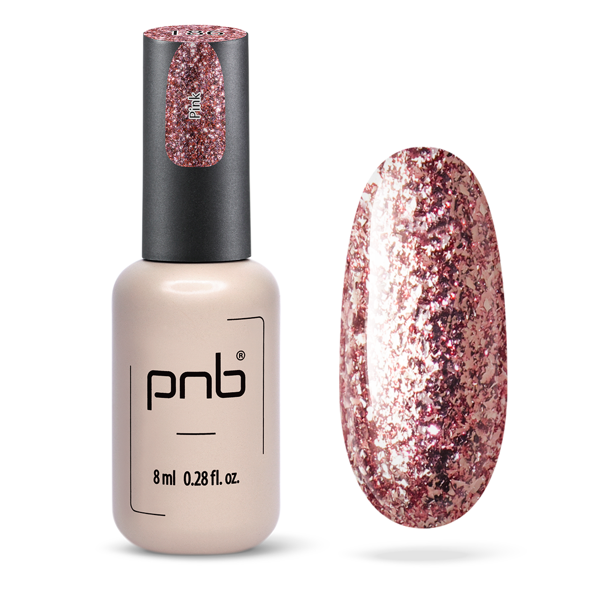 PNB 186/Gel nail polish PNB 8 ml 186