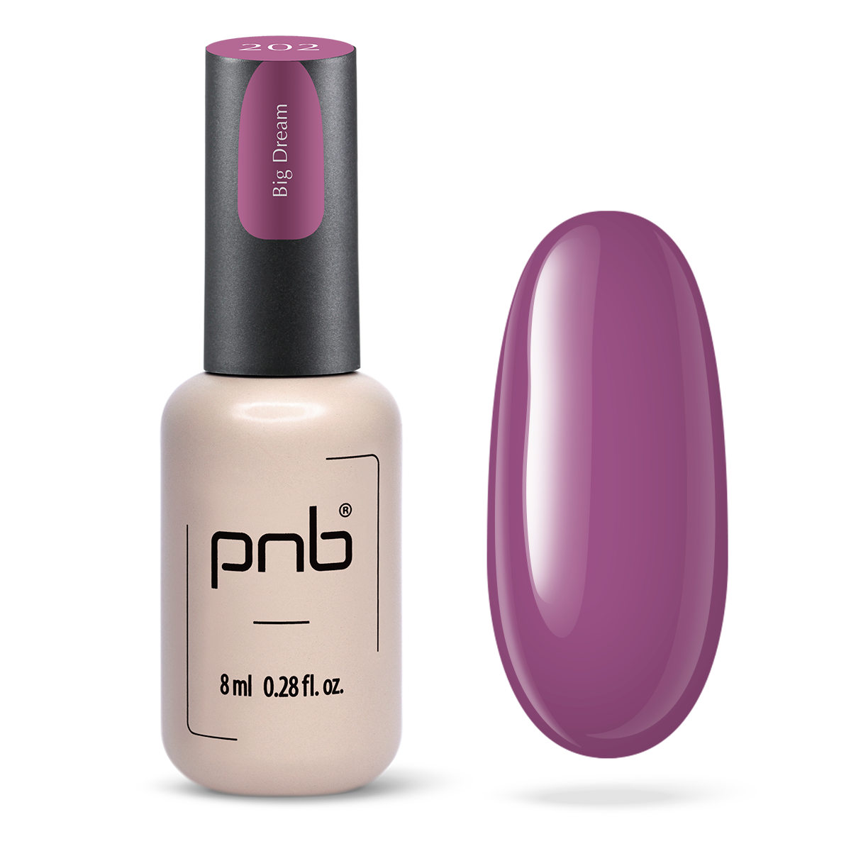 PNB 202/Gel nail polish PNB 8 ml 202