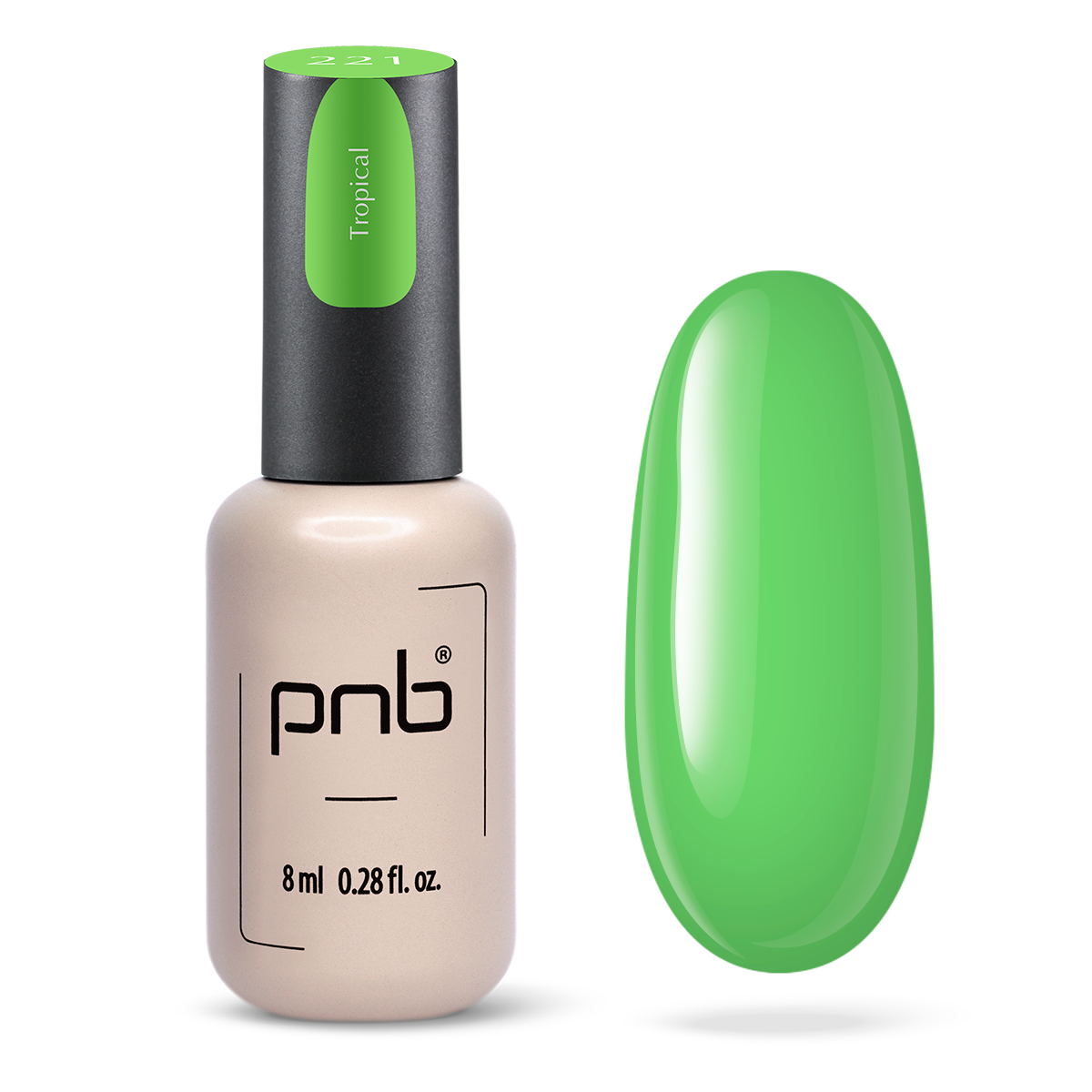 PNB 221/Gel nail polish PNB 8 ml 221