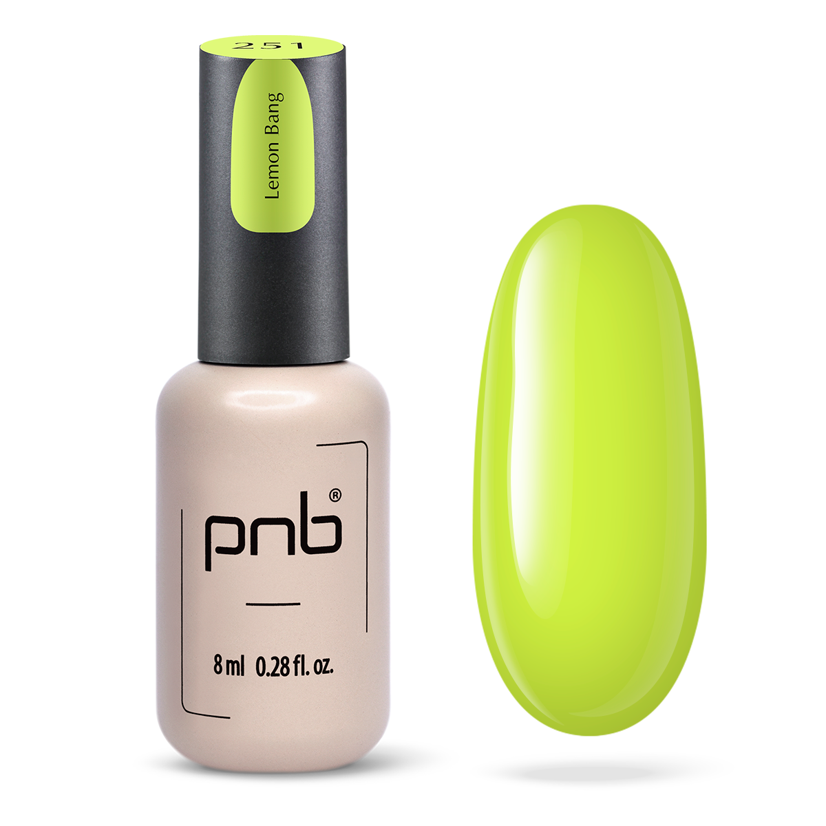 PNB 251/Gel nail polish PNB 8 ml 251