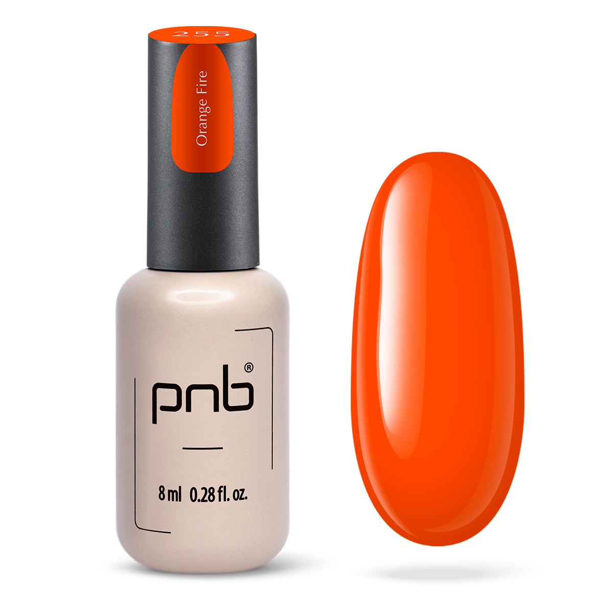 PNB 255/Gel nail polish PNB 8 ml 255