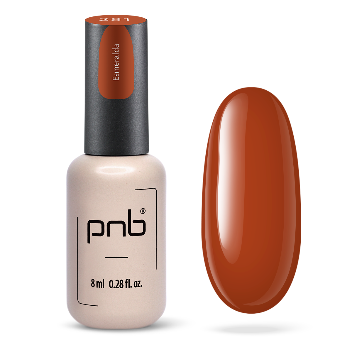PNB 281/Gel nail polish PNB 8 ml 281