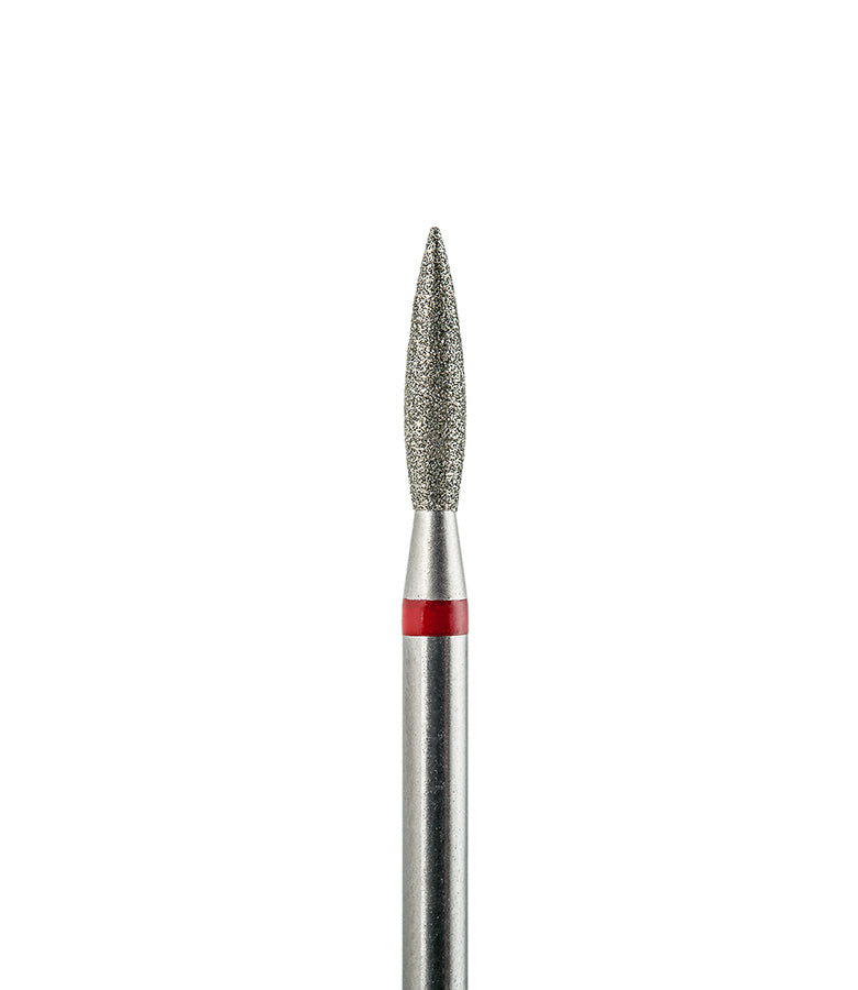 Diamantfräser «Flamme» rot, Durchmesser 2,3 mm #19