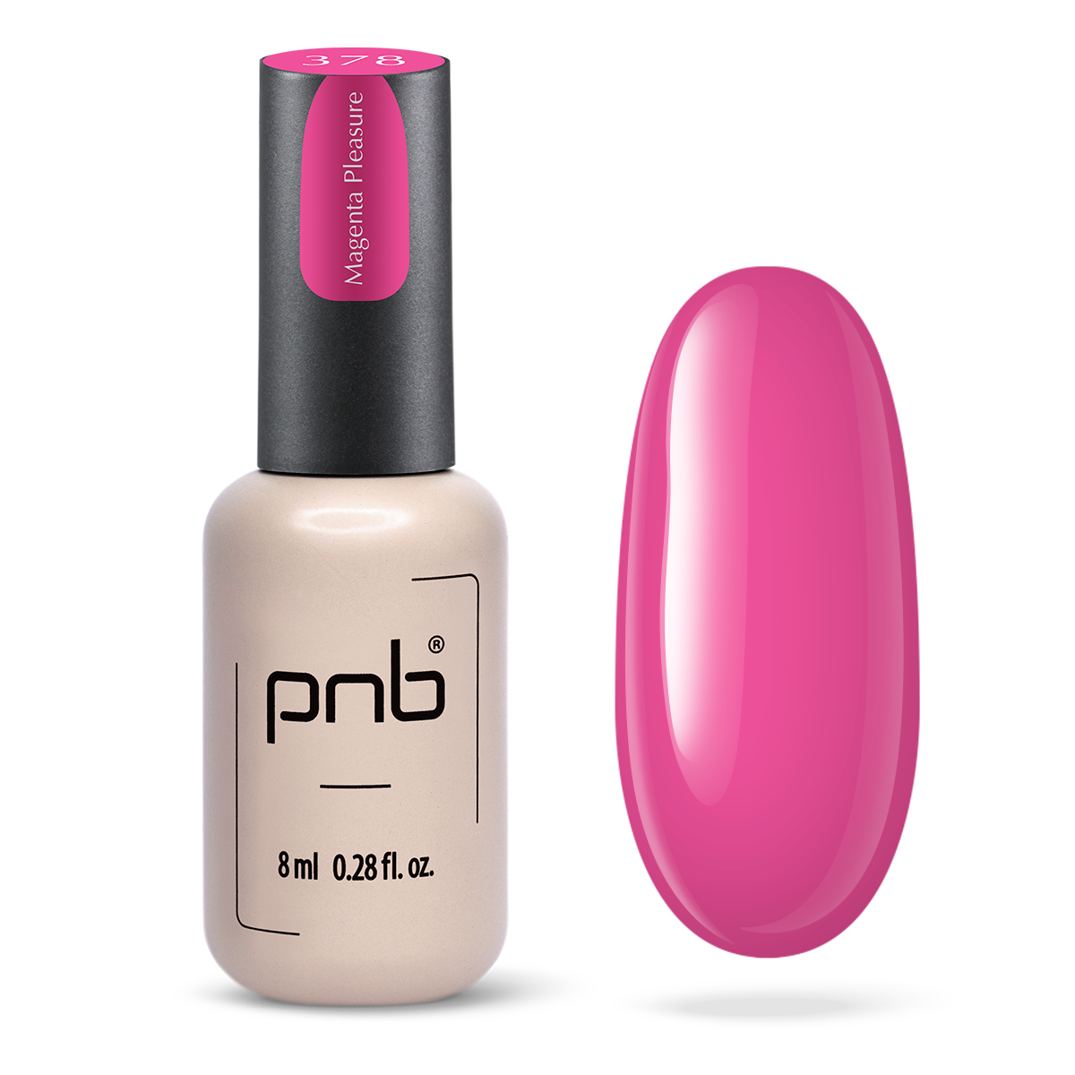PNB Gellack 378 Magenta Pleasure 8 ml