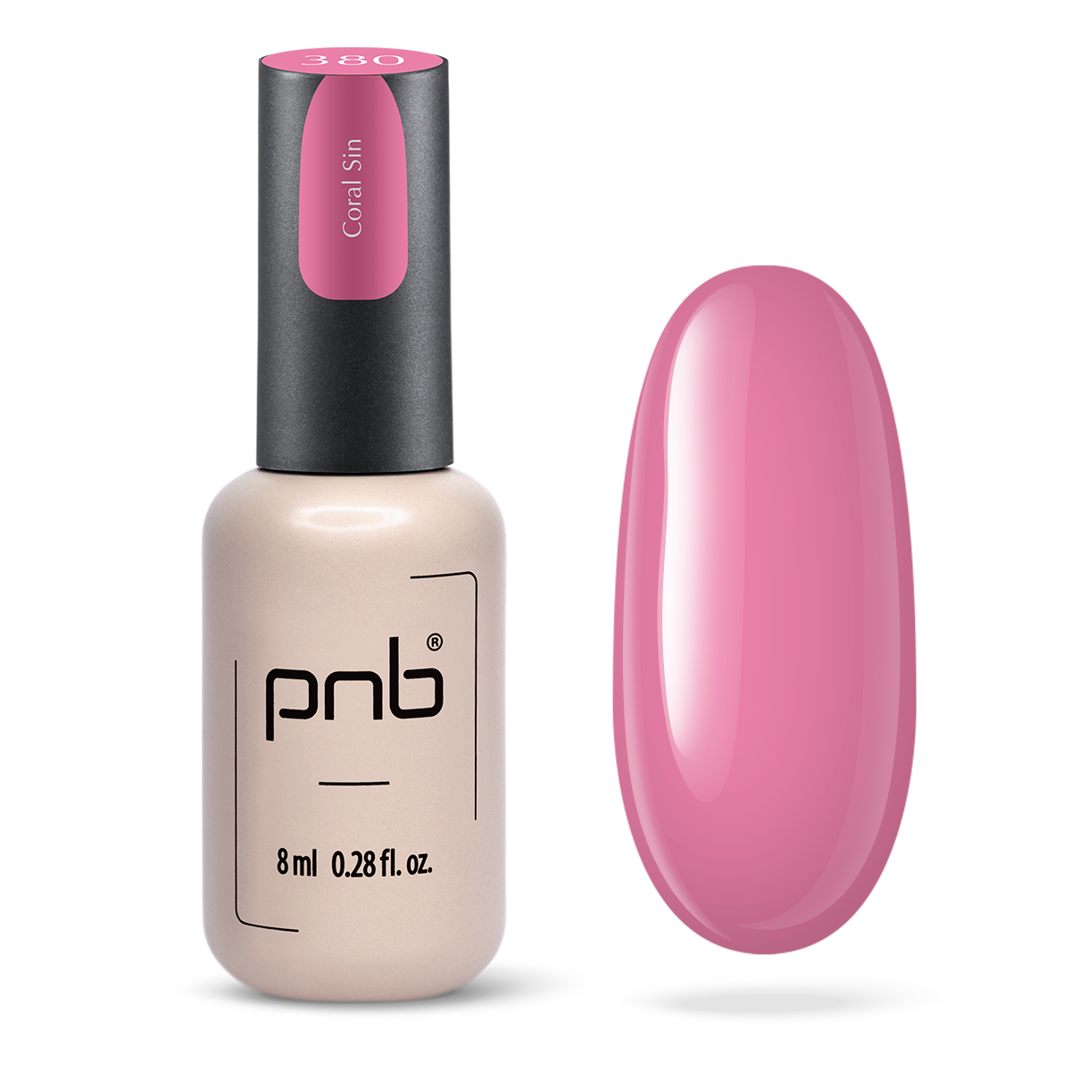 PNB Gellack 380 Coral Sin 8 ml