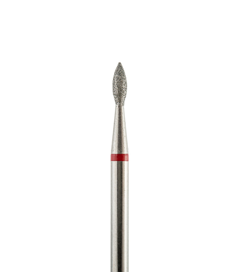 Diamantfräser «Flamme» rot, Durchmesser 1,8 mm #39