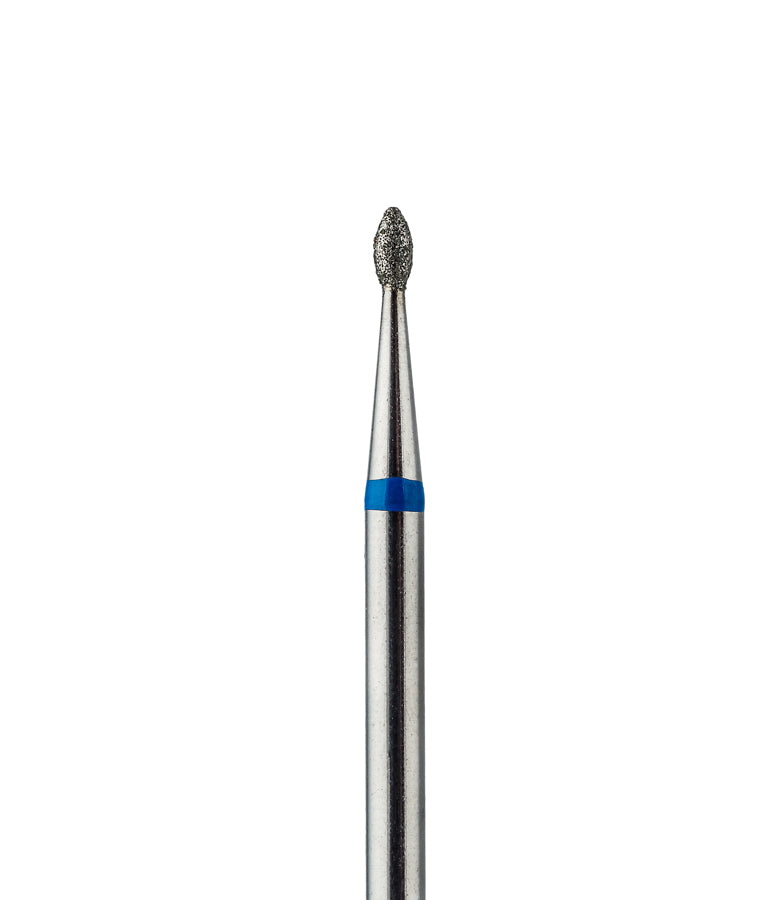 Diamantfräser «Flamme» blau, Durchmesser 1,6 mm #38