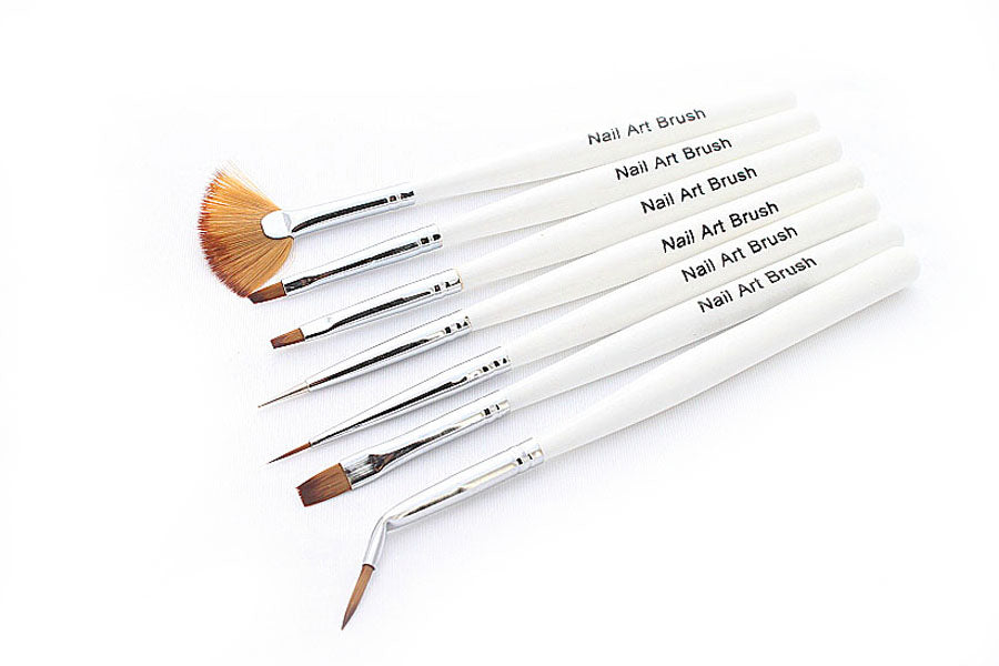 Gel Pinsel Set 7 Teilig