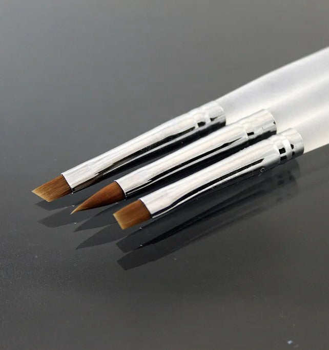 Gel Brush Set 3-Piece
