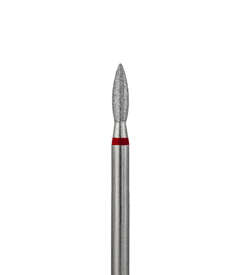 Diamantfräser «Flamme» rot, Durchmesser 2,3 mm #23