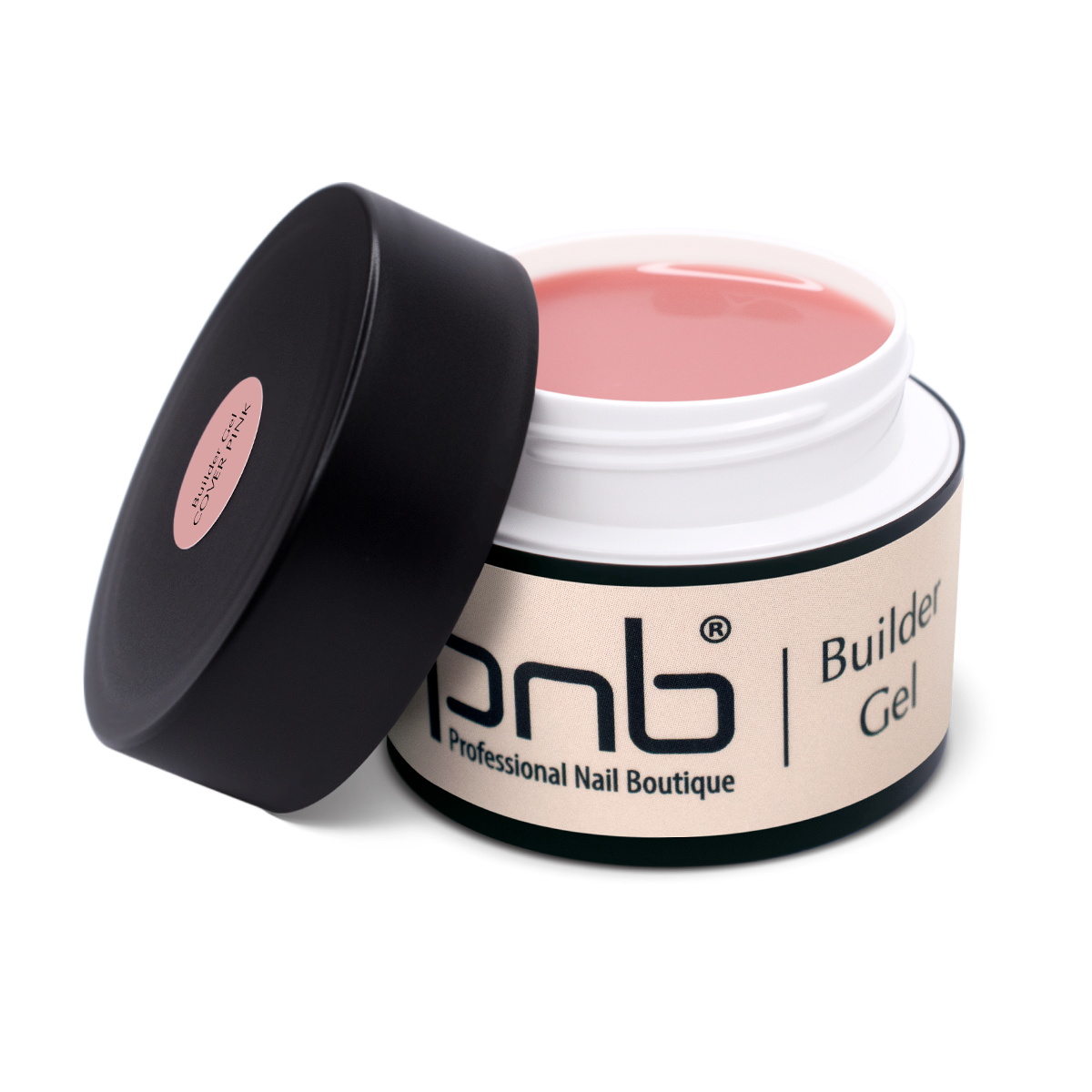 Builder Gel Cover Pink mit natürlichem Nude-Effekt