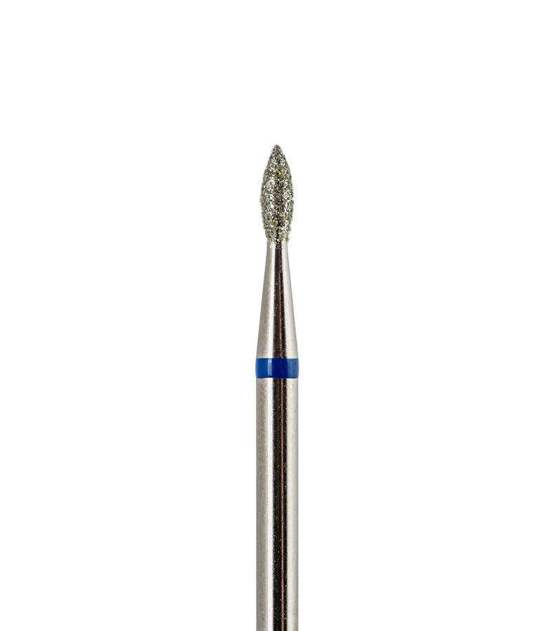 Diamantfräser «Flamme» blau, Durchmesser 1,8 mm #41