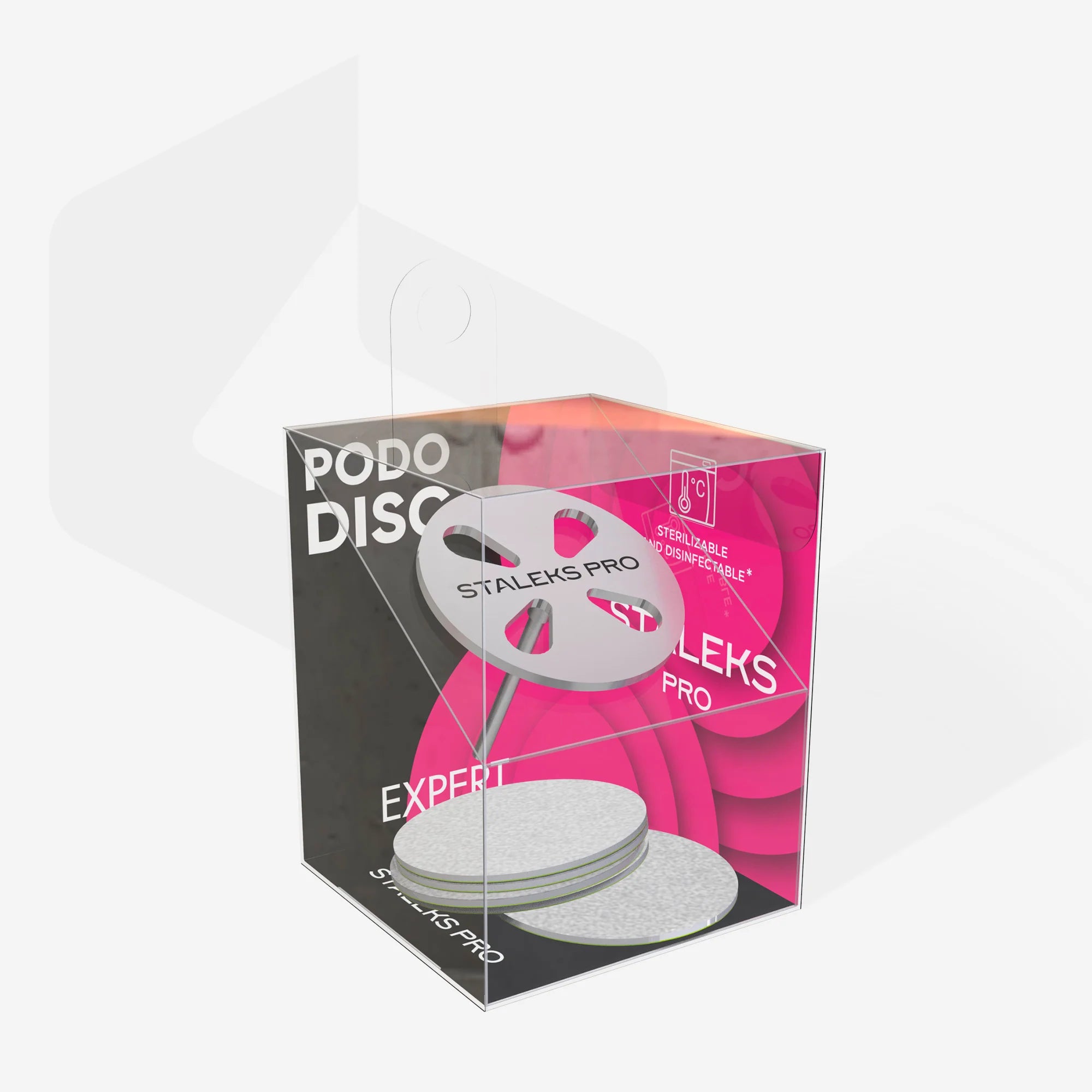 Verlängerte Pediküre-Scheibe PODODISC STALEKS PRO L (25Mm)