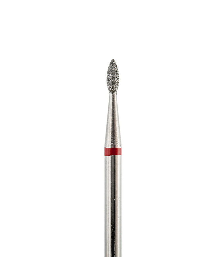 Diamantfräser «Flamme» rot, Durchmesser 1,6 mm #40