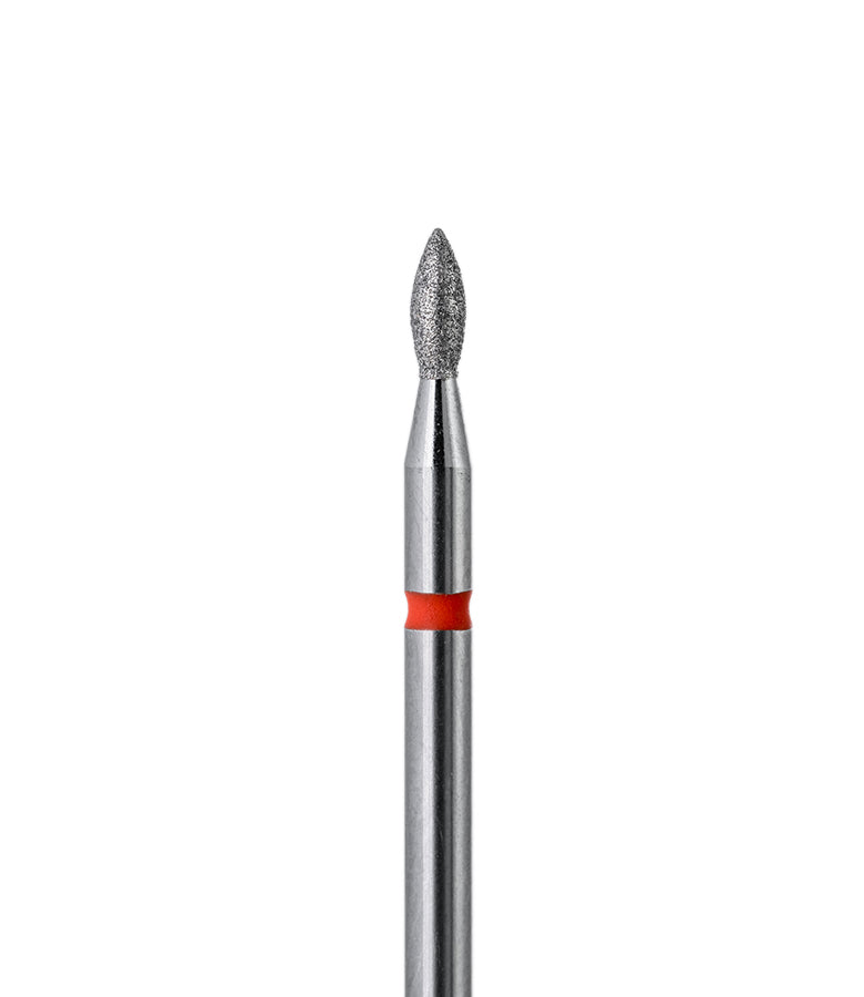Diamantfräser «Flamme» rot, Durchmesser 1,8 mm #43